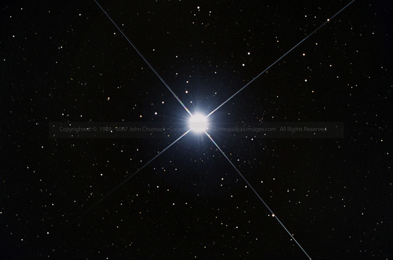 Brightest Star In The Night Sky: Sirius In Canis Major 