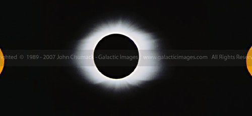 1998 Total Solar Eclipse Photo Sequence