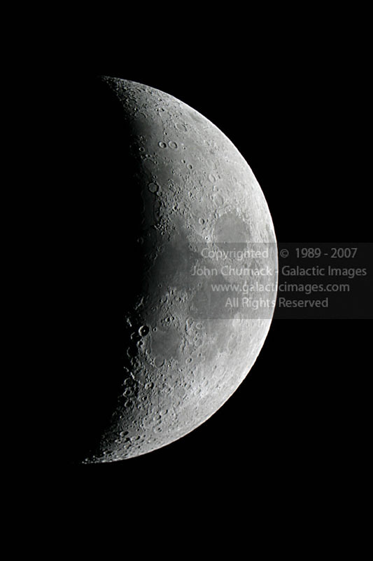 Waxing Crescent Moon Photos